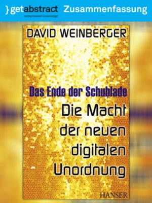 cover image of Das Ende der Schublade (Zusammenfassung)